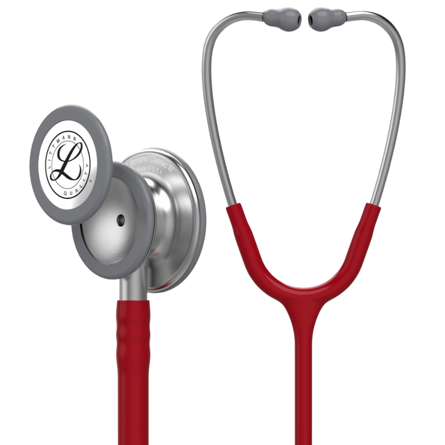 Estetoscopio Littmann® Classic III® color burgundy Modelo 5627