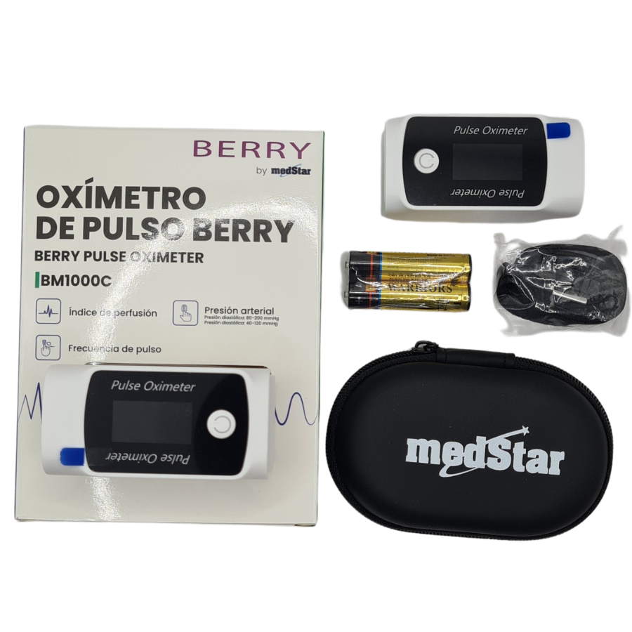 Oxímetro de Pulso Berry BM1000C