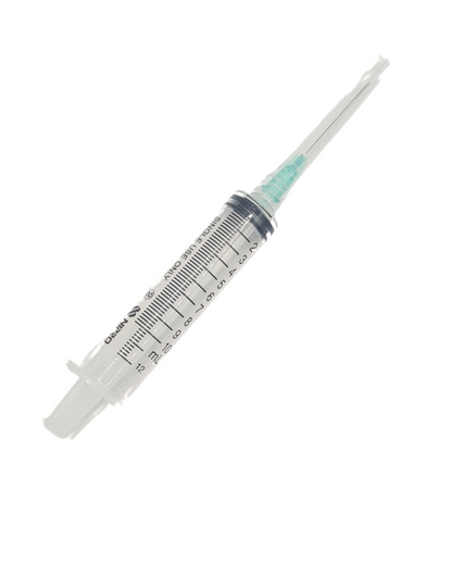 Jeringa desechable 10ML NIPRO con aguja