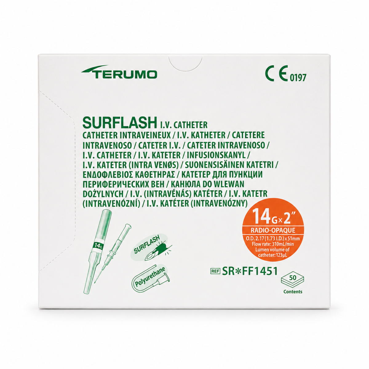 Catéter IV Surflash Terumo