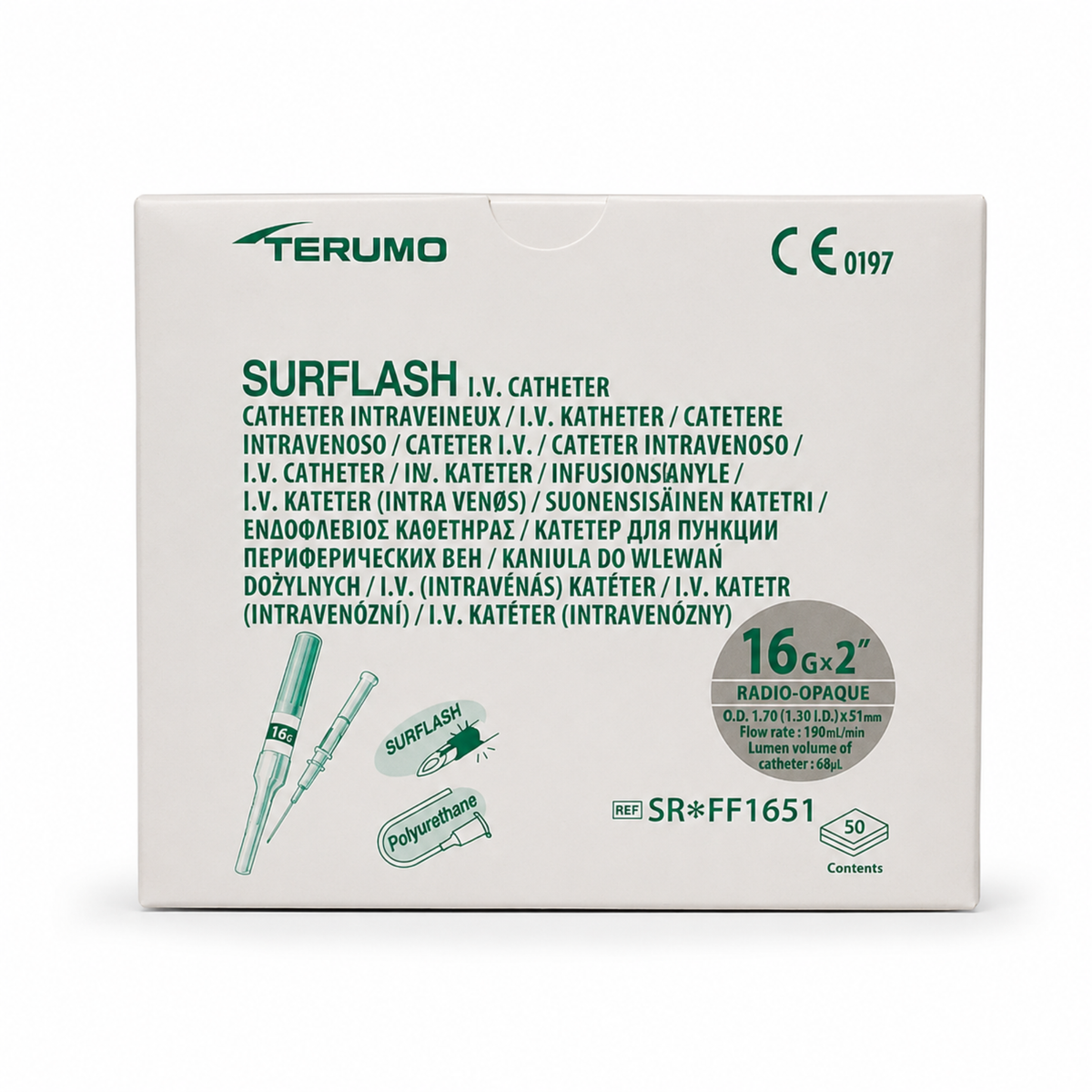 Catéter IV Surflash Terumo